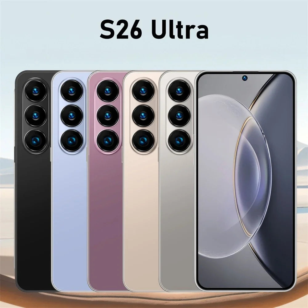 NEW HD Silicone Protective Covers Use for S26 Ultra Smartphone Accessories 7.3HD Mobile Cell Phones Case High-quality Android 5G