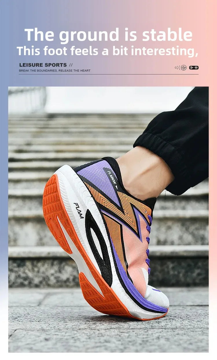 Casual Running Shoes Breathable Mesh Upgraded Version Unisex Marathon Sports Sneakers Trendy All Seasons Lightweight