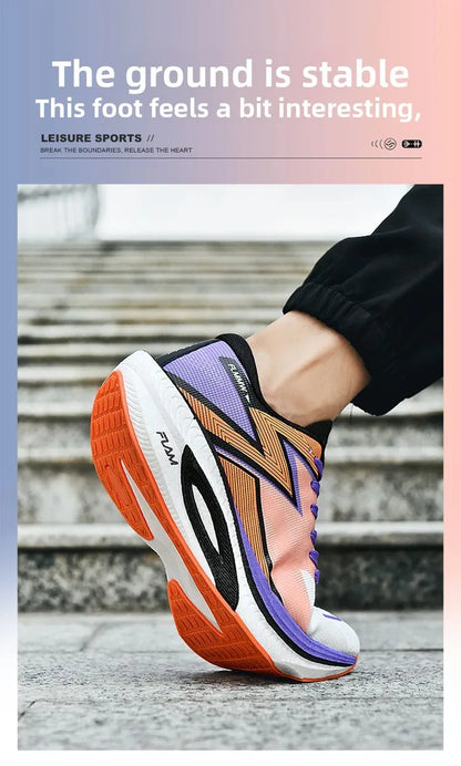 Casual Running Shoes Breathable Mesh Upgraded Version Unisex Marathon Sports Sneakers Trendy All Seasons Lightweight