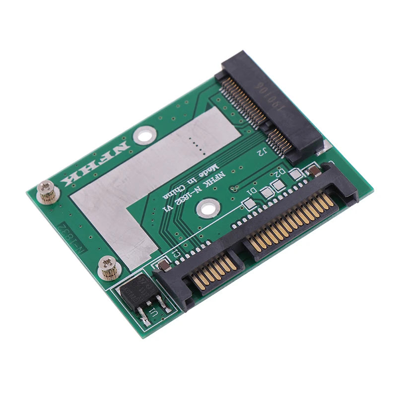 MSATA SSD to 2.5'' SATA 6.0gps module adapter converter card board mini pcie ssd