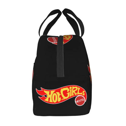Custom Hot Wheels For Fans Thermal Insulated Lunch Bag Cartoon Sport Car Portable Lunch Container Travel Multifunction Food Box
