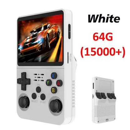 R36S Retro Handheld Video Game Console Linux System 3.5 Inch IPS Screen R35s Pro Portable Pocket Video Player Games 64G/128G