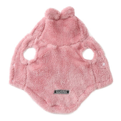 Soft Fleece Pet Dog Clothes Cute Hoodie Coat For Small Medium Dogs Cats Autumn Winter Puppy Hooded Jacket Sweater Pug Apparel