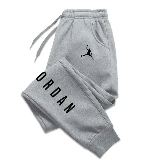 New style printed sport pants suitable for both men and women, luxurious long-distance running pants, casual fitness pants