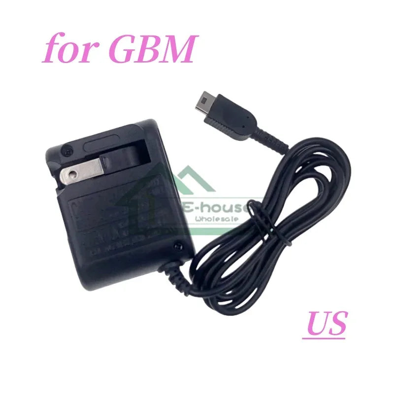 1-5 PCS 1.2M for Nintendo Gameboy Micro GBM US Plug Home Wall Travel Charger AC Power Supply Adapter