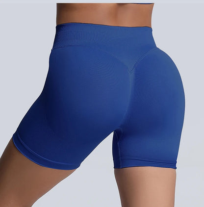 Impact Shorts Women High Waist Hip Lifting Yoga Short Fitness Seamless Elastic Workout Wear Woman Yoga Shorts Gym Female