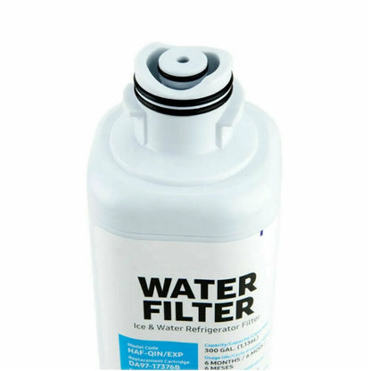 4 PCS DA97-17376B Refrigerator Water Filter Compatible For Samsung HAF-QIN/EXP, HAF-QIN, DA97-08006C, RF28R7351SG, RF23M8070SR
