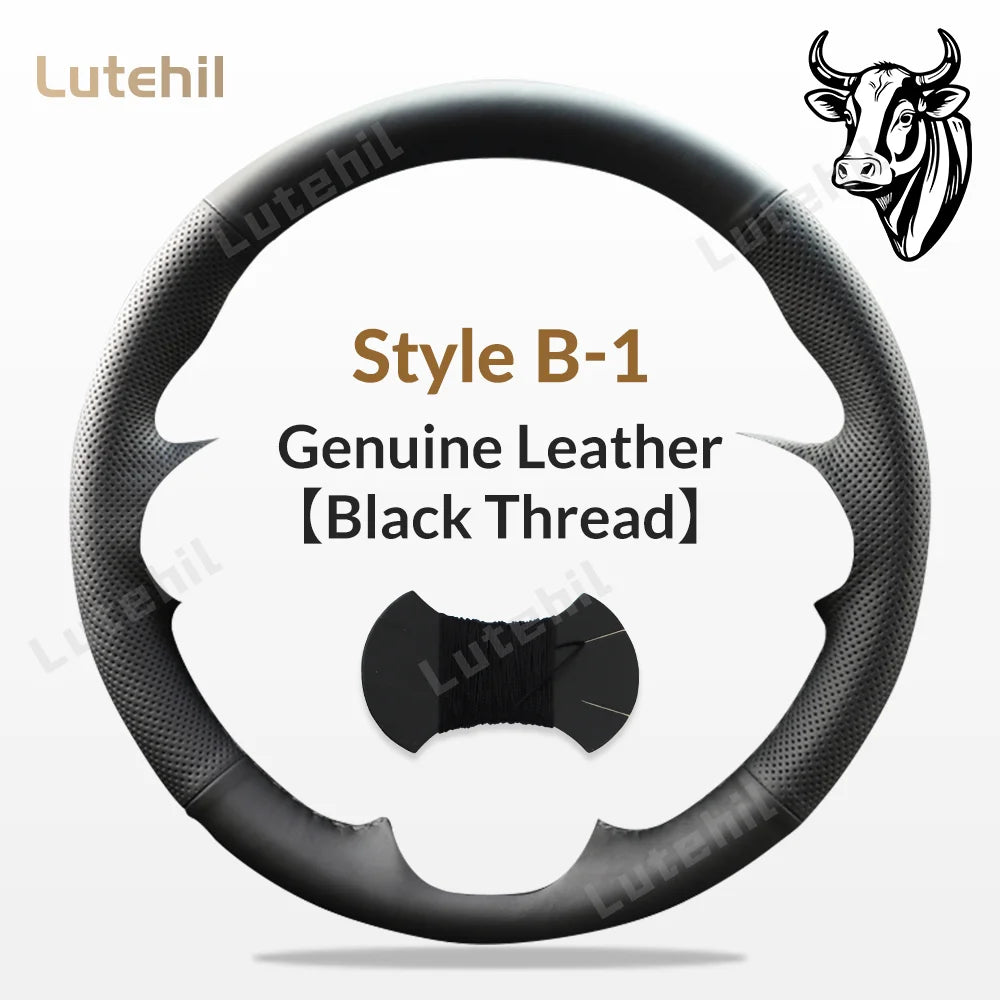 For Seat Ibiza 2004 2005 2006 Custom Car Steering Wheel Braid Cover Hand Sewing DIY Artificial leather Suede Car Accessories by PDG ibma