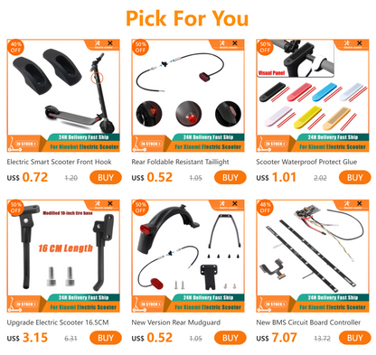 Turn Signal Lamp Modified USB Rechargable Smart Wireless For Xiaomi M365 1S pro Pro2 for MI3 Electric Scooter Flashing Light Par