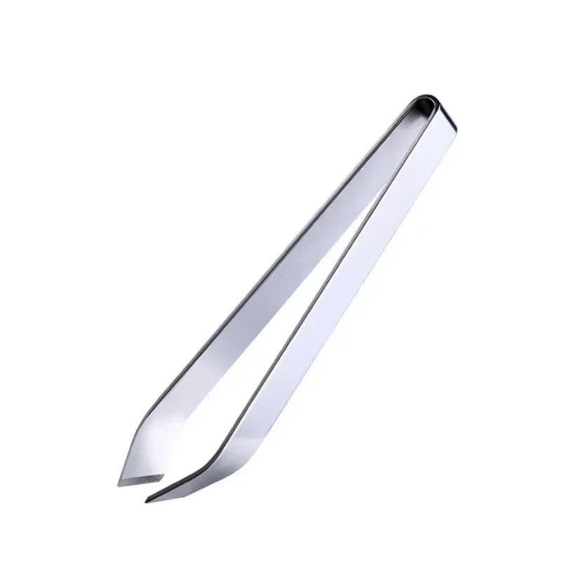 1 PC Stainless Steel Fish Bone Tweezers Pincer Clip Puller Remover Tongs Fish Bone Plucking Clamp Kitchen Gadgets Seafood Tools