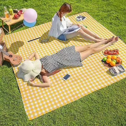 180x180cm Waterproof Picnic Mat Portable Lightweight Picnic Blanket Outdoor Travel Camping Beach Grass Mat Various Colors