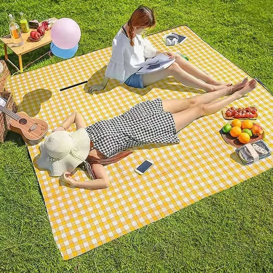 180x180cm Waterproof Picnic Mat Portable Lightweight Picnic Blanket Outdoor Travel Camping Beach Grass Mat Various Colors by PDG ibma