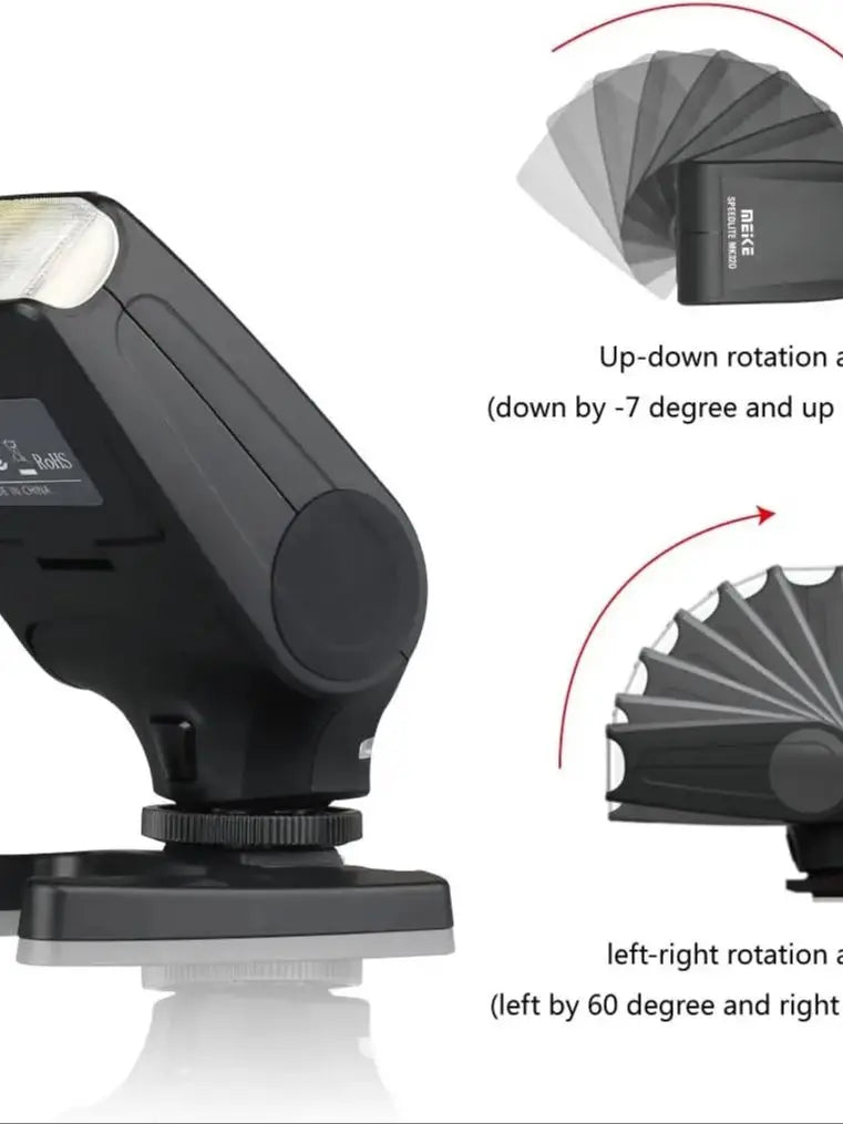 Meike MK320 For Nikon TTL Camera Flash fits Nikon DSLR D600 D610 D700 D750 D810 D800 D3300 D5200 D5300 D5500 D7000 D7100 D7200
