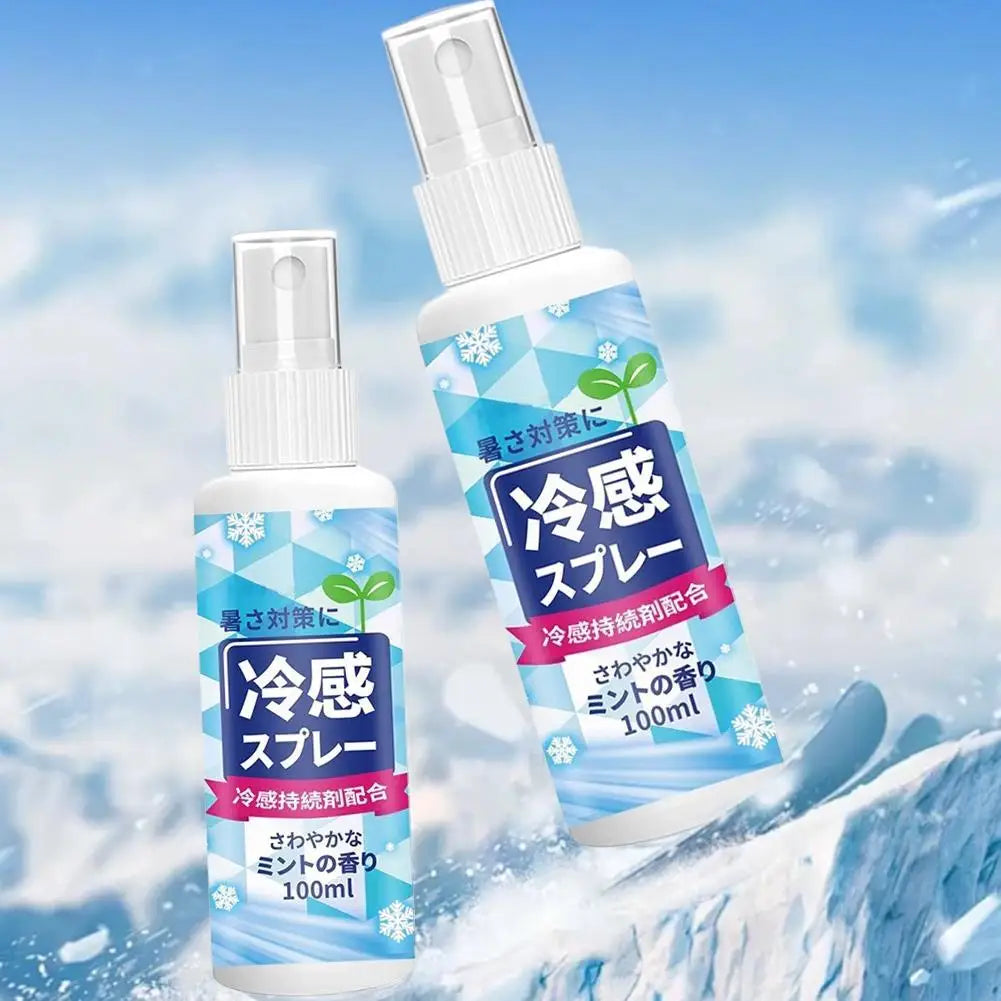 Cooling Spray Outdoor Sun Protection And Cooling Spray,Cooling Spray Students Summer An Excellent Anti-Heat And Cooling Solution