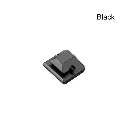 Silicone Cable Organizer USB Data Cable Winder Flexible Cable Management Cord Clips For Mouse Headphone Earphone Car Wire Holder