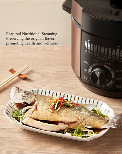 220V Electric Pressure Cooker Home Smart 5-liter Multi functional Pressure Cooker Rice Cooker