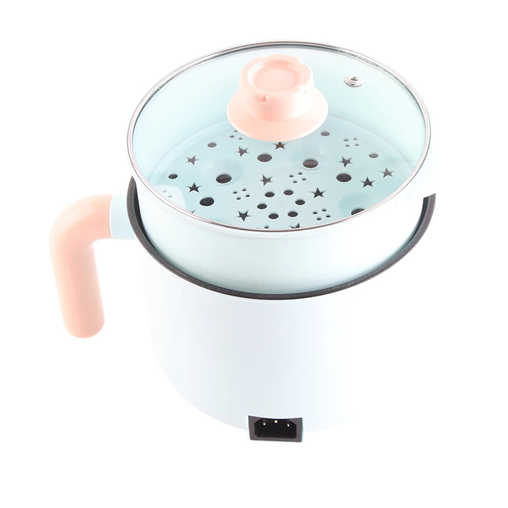 Mini Electric Hot Pot Multifunctional Small Electric Hot Pot for Home Students Dormitory Travel CN 220V Portable ElectricHot Pot