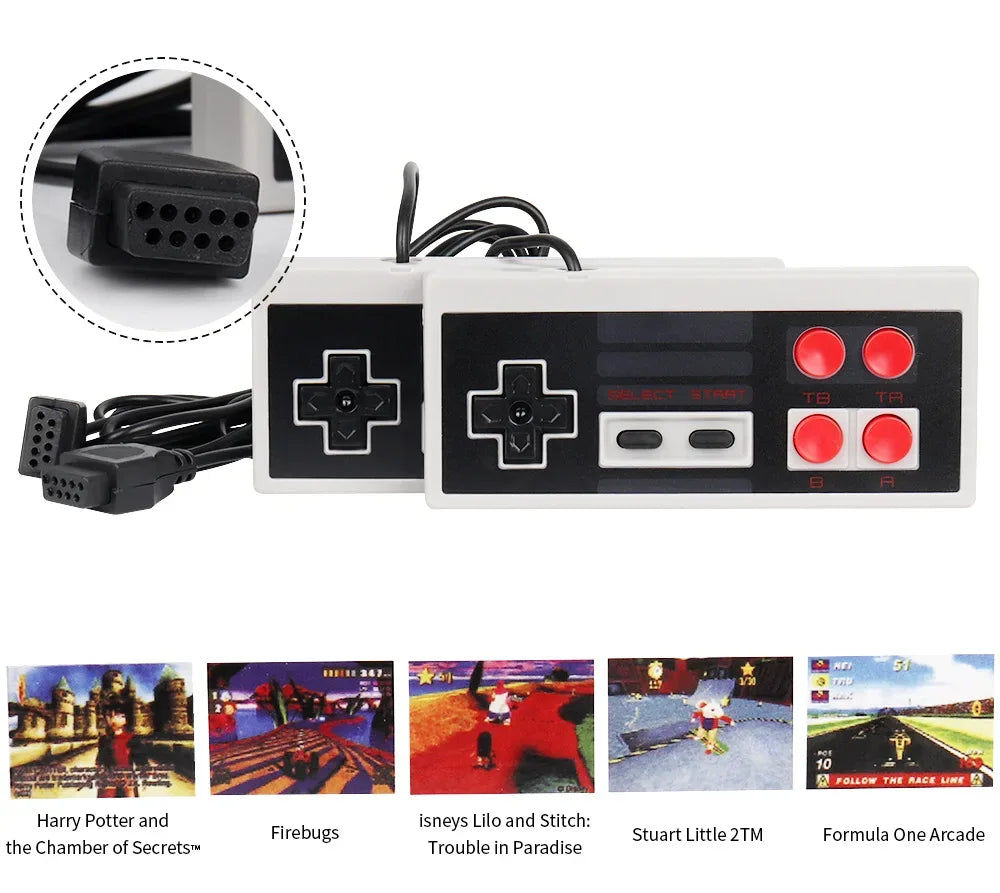 Hot 5 simulators 1000 Classic Games Player Retro Video Game Console Support game card  download For nes Game Controller HD Out