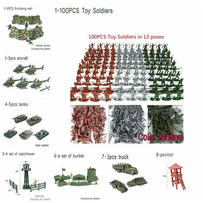 1Set Military Scene Accessories German Army Base Barbed Wire Building Block Fence Isolation Net Door Parts MOC Bricks Toys Kids