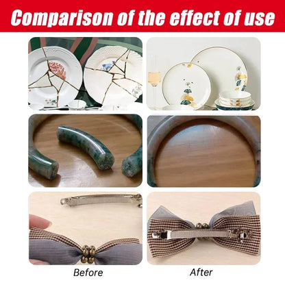 1/10Pcs Strong Welding Adhesive Powerful Repair Adhesive Universal Glue Quick-drying Sealer Tiles Fix Sealant Metal Welding Glue