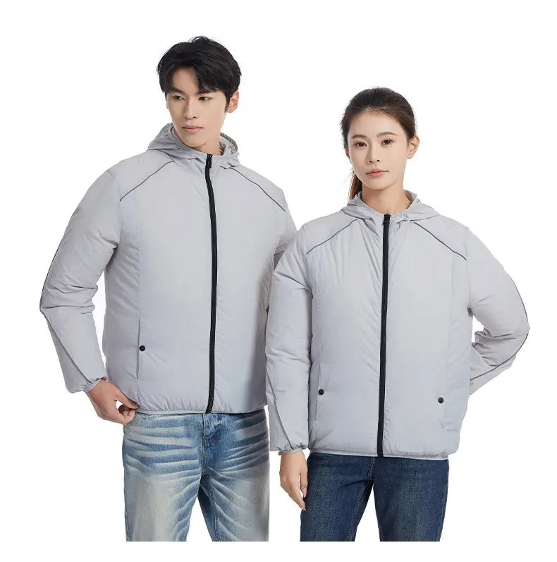 Summer Cooling Vest For Couples Breathable Fan Air Conditioner Jacket Sleeveless Heat Resistant Outdoor Workwear