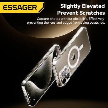 Essager Magnetic Case for iPhone 15 14 13 12 Pro Max Case Shockproof Cover for iPhone 14 Pro Max 15 Plus 15pro Macsafe TPU Cases