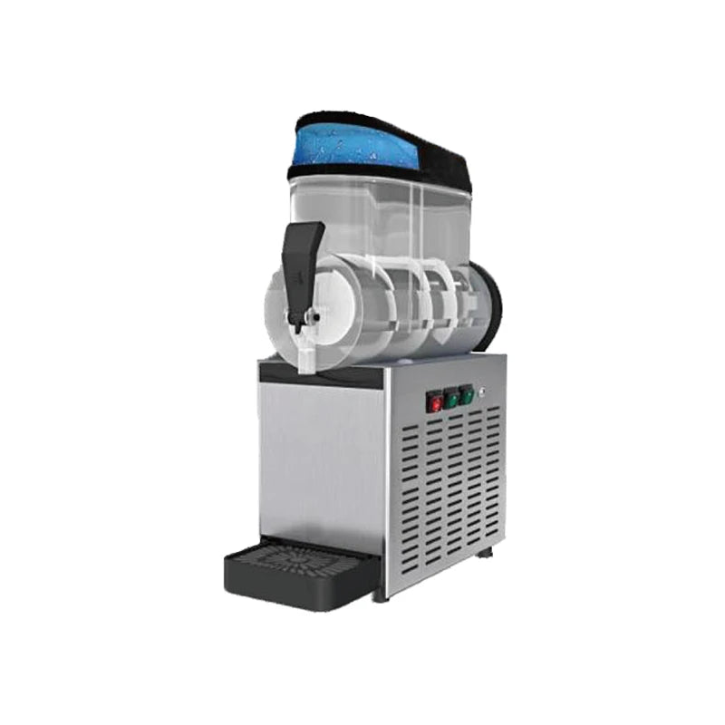 Commercial Fully-Automatic Stainless Steel Snow Cone Machine 12kg/min for Hotel Household Outdoor Use & Snow Cones/Slushies