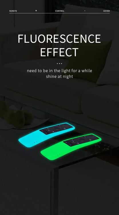 Remote Control Sleeve 1 Piece Luminous Silicone Case For Samsung Smart TV BN59-01312A 01312H BN59 01241A 01242A Remote Control