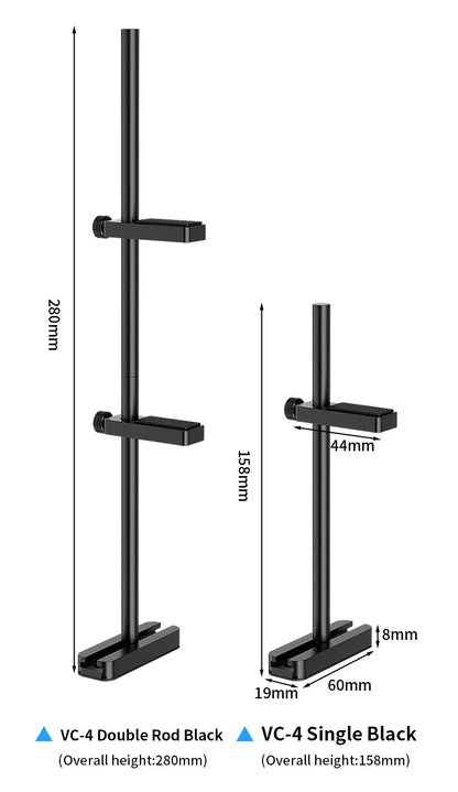 TEUCER VC4 Aluminum Alloy Graphics Video Stand 280mm GPU Support Anodic Oxidation Sandblasting Video Card Bracket PC Accessories