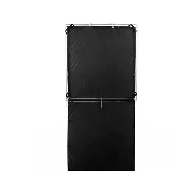 4'x4' 4x4 Ultra Bounce black / white 2in1 Floppy Flag 48"x48" (Cloth Only, without frame)