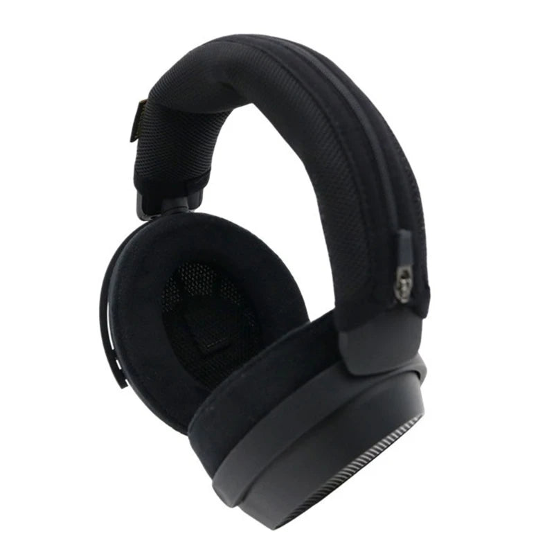 Ergonomic Headband Cushion Sleeve Replacement for HD490 Professional Headphone Stretchable Fabric Pressure Relief