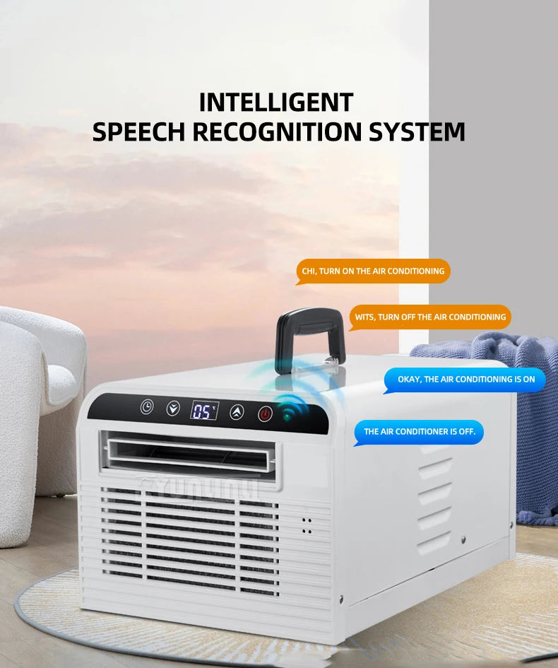 Pet Cooler Drainage-free Mobile Air Conditioner 2500BTU Portable Air Conditioner 2025 Summer
