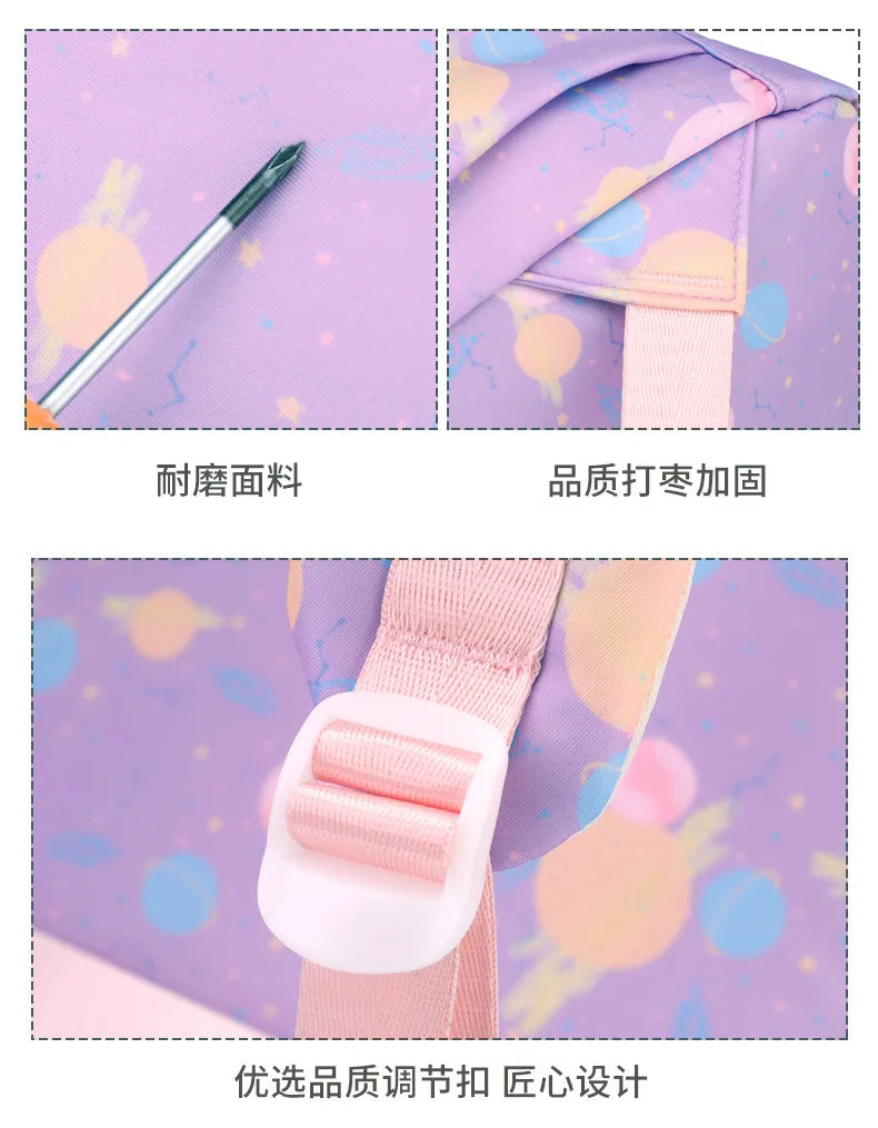 Child Girl Backpacks Primary Junior High School Bags for Girls Children Kids Bookbag Backpack 2025 Back to School Girl Schoolbag