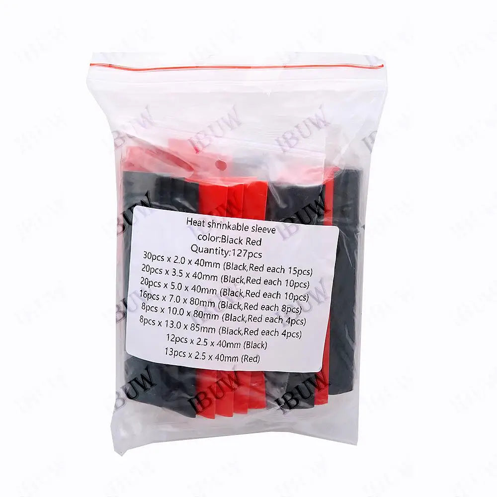 328PCS 164-560pcs Heat Shrink Tube Tubing Insulation Shrinkable Tube Assortment Electronic Polyolefin Wire Cable Sleeve Kit