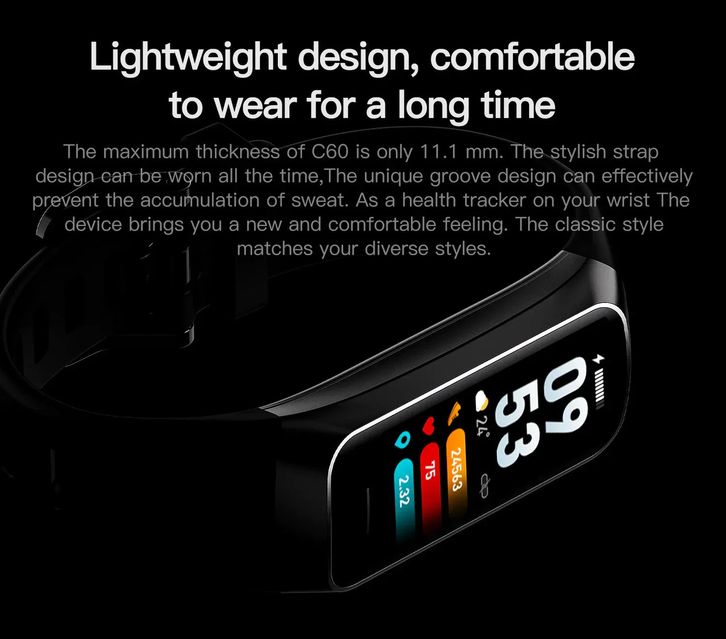 LIGE Amoled Smart Watch Men 2024 Smart Band Women Heart Rate Blood Smartwartch Waterproof Smart Bracelet Sport Fitness Tracker