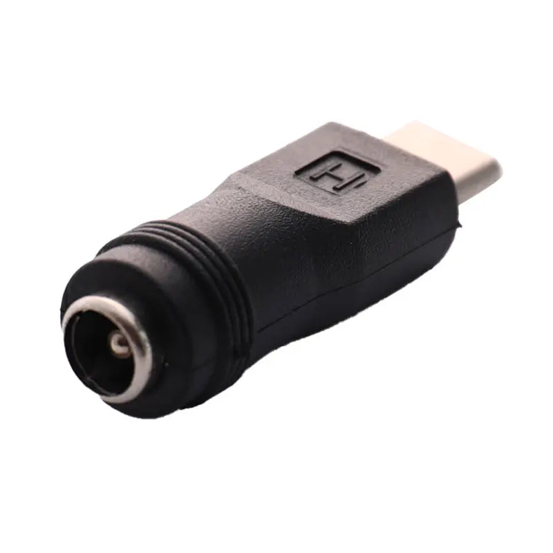 1/2pcs DC Power Adapter Converter 5.5x2.1mm Female Jack To USB Type C Male Connector DC To USBC For Laptop Notebook Computer