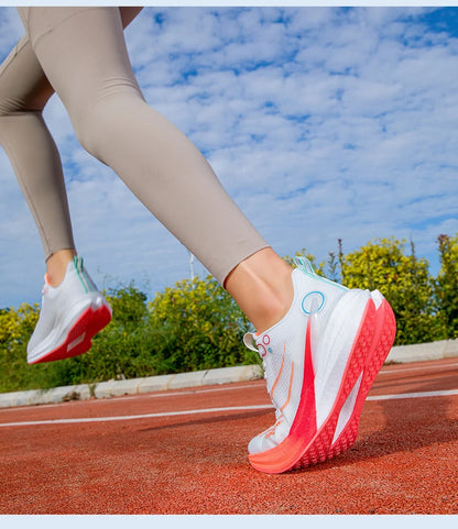 2025 Men's And Women's Professional Carbon Board Marathon Running Shoes Shock Absorption Ultra-light Stable Support Sports Shoes