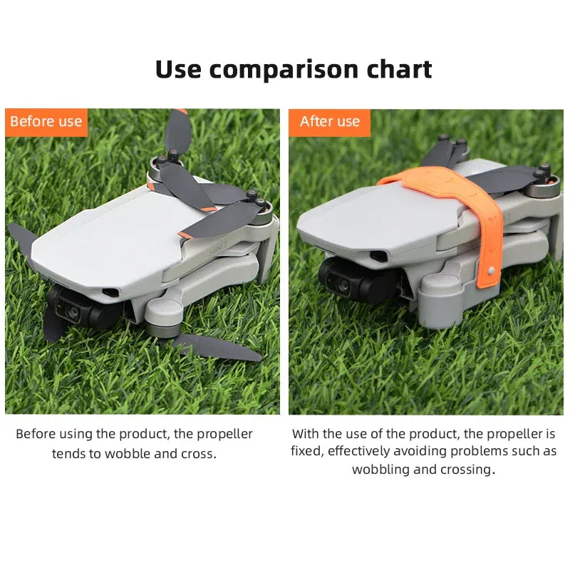 Propeller Holder For DJI Mini 4K/Mini 2 SE Drone Wings Stabilizer Bracket Blade Mount Protective Belt For Mavic Mini Accessories