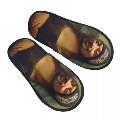 Snoop Dogg Goes Jesus Guest Slippers for Bedroom Women Custom Print House Slipper