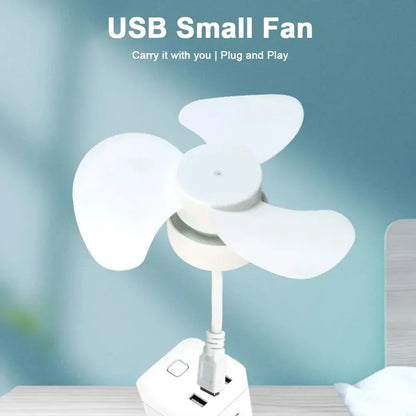 LED Mini Ceiling Fan E27 Base/USB Modern LED Ceiling Fan Hose Extender Indoor Ceiling Fan Light for Bedroom Living Room