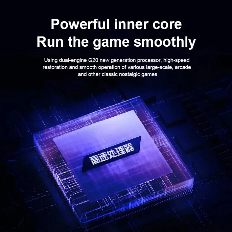 X12 Plus Portable Gaming Console, 7.0-inch HD screen, Portable Audio-Video Player, Classic Games, Over 10,000 Free Built-in Game
