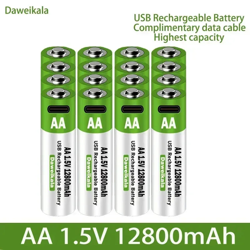 Lithium Rechargeable Battery Lifepo4 Aa and Aaa High Performance Rechargeable Batteries Power Bank Recharable Usb Lipo4 Original