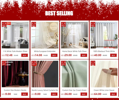 Velvet Valance Small Curtain for LivingRoom Bedroom Kitchen  Hotel Hall Luxury Home Decoration High Quality Fabric Partition