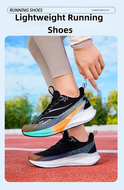 2025 Men's And Women's Professional Carbon Board Marathon Running Shoes Shock Absorption Ultra-light Stable Support Sports Shoes