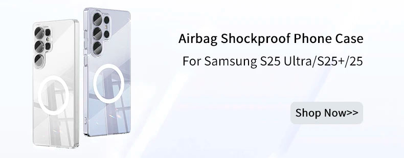 Xundd For Samsung Galaxy S24 S25 S26 Ultra Case For S25 S23 Plus S21 Ultra FE Airbag Shockproof Shell PC&TPU Back Clear Cover