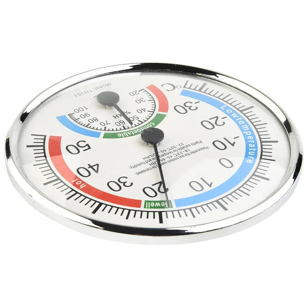 Thermometer Hygrometer Thermo Analog Humidity Temperature Meter Indoor Outdoor Climate Control Garden Thermometer