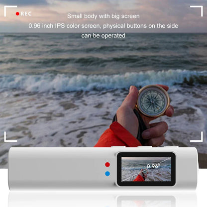 2.7K HD FPV Glasses Camera Wearable WiFi Video Camcorder 110°Wide Angle Lens Anti-shake 0.96" APP Control FPV Camera