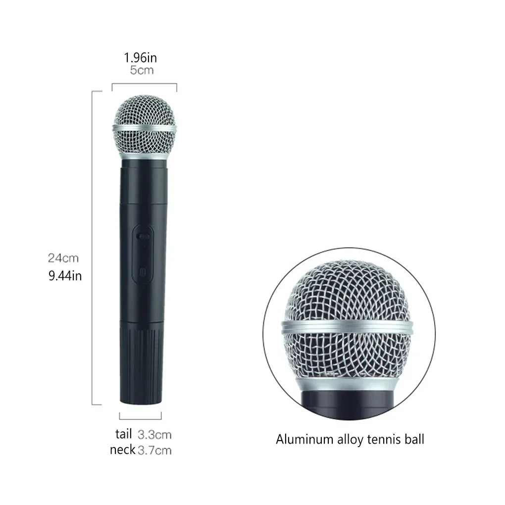 Artificial Handheld Microphone Simulation Fake Mic Prop Toy Festival 1PC Fake Plastic Mic