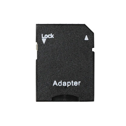 10Pcs New Wholesale Memory Card Adapter Converter Black Microsd Mini TF Card Reader Micro SD To SD Memory Card Adapter Converter