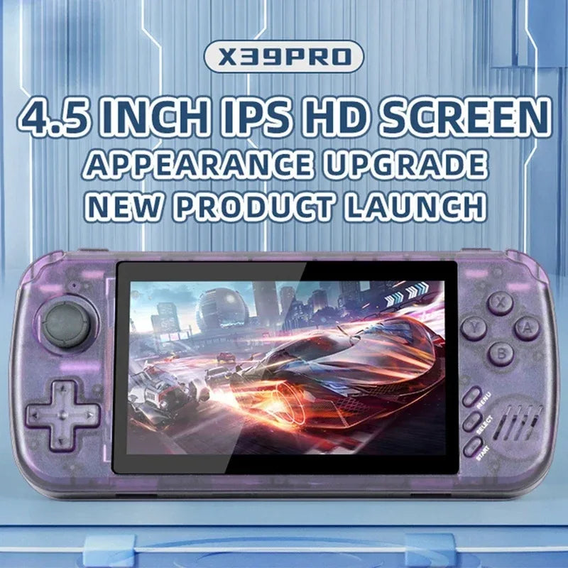 Smart-X39 Pro Handheld Game Console With 4000+ Classic Games Portable Handheld Video Games 3000Mah Battery Gaming Machine